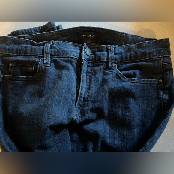 Ann Taylor Jeans Womens Size 6 The Skinny Ankle Modern Fit Stretch Denim - Picture 2 of 4